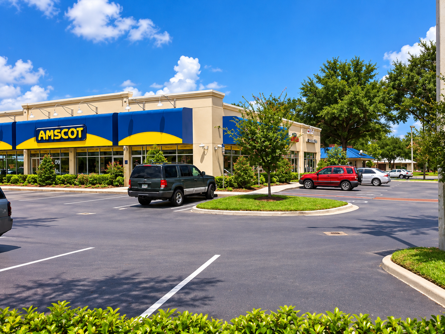 Retail Centers & Storefronts landscaping example in Central Florida